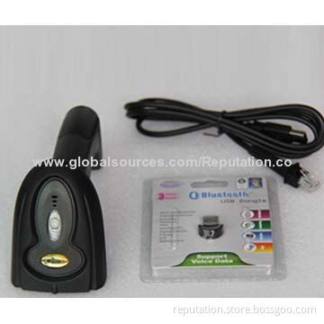 Bluetooth Laser Barcode Scanner, Single Line Scanning, Big Capacity Battery